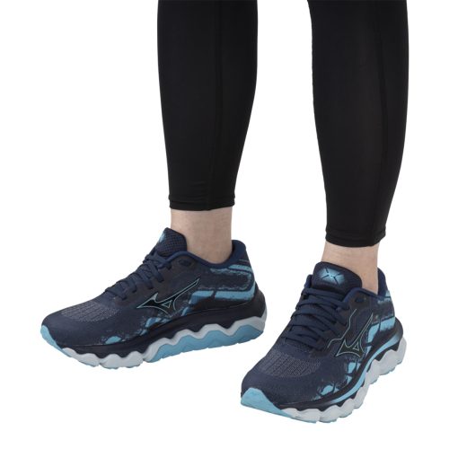 Mizuno Wave Horizon 7 Womens Pageant Blue studio