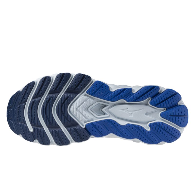 Mizuno Wave Sky 8 Mens Plein Air laser Blue sole