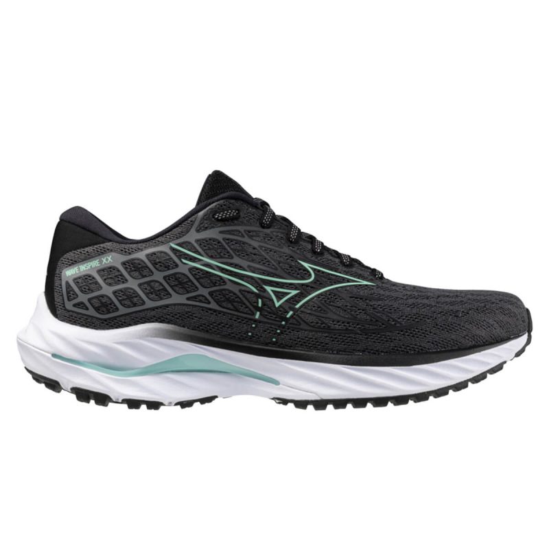 Mizuno Wave Inspire 20 Womens | Iron Gate/dusty Jade Green